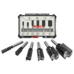 Набор пазовых фрез (6 шт; хвостовик 8 мм) Bosch