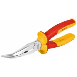 RS PRO Long Nose Pliers, 200 mm Overall, Bent Tip, Плоскогубцы Bosch