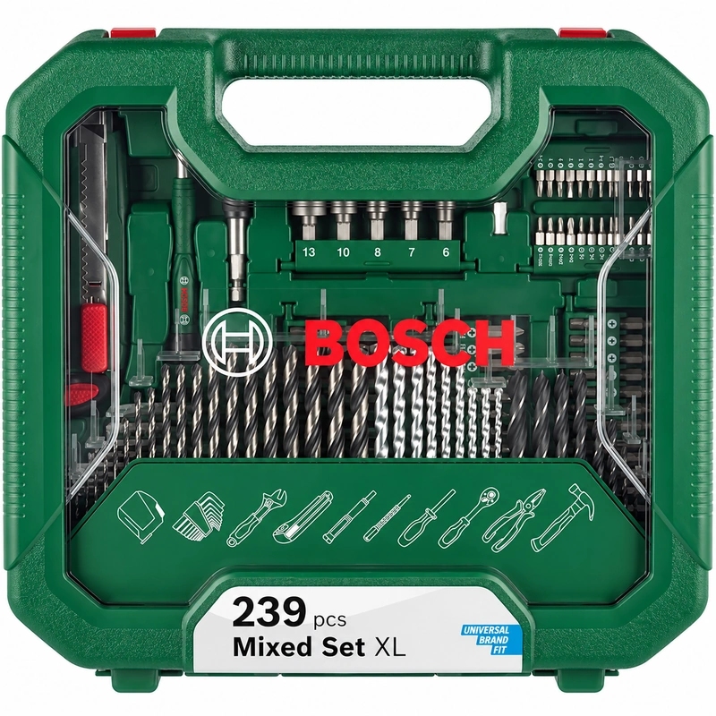 bosch_2608522569_front_800x800 Набор инструментов и принадлежностей Bosch 239 шт — изображение 1