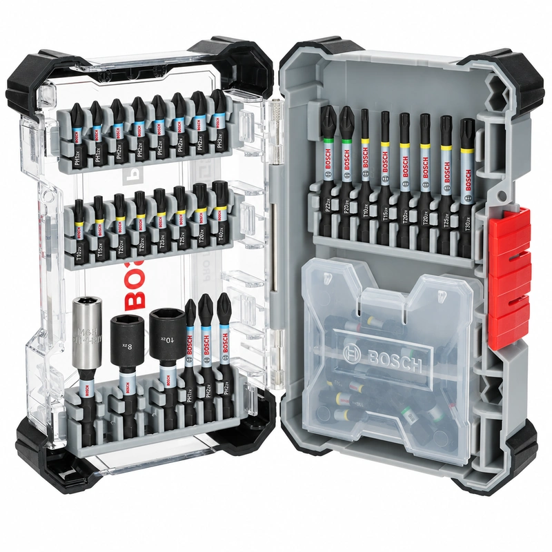 bosch_bit_set_800x800 Набор ударных бит Bosch PRO Impact Set с держателем (50 шт.) - Image 1