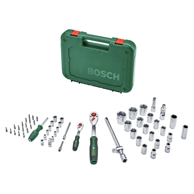 bosch_ratchet_set_1600A02Z9G_800x800 Набор торцевых головок, насадок и бит Bosch (57 шт.) — изображение 1