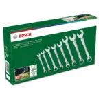Набор комбинированных трещоточных ключей Bosch 8 предметов